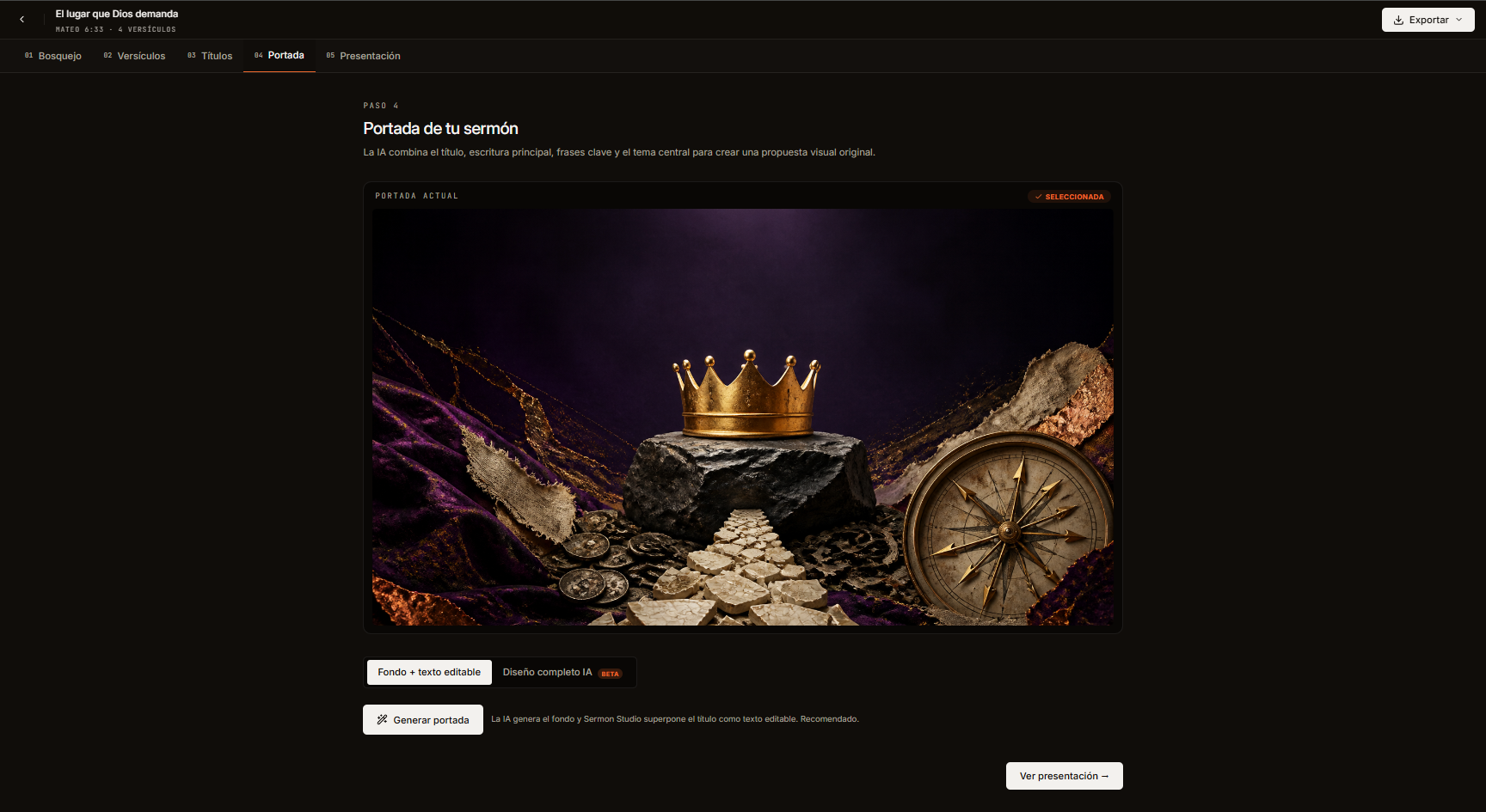 Editor — Portada
